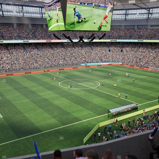 BC Place Stadium - Section 418 Seat View