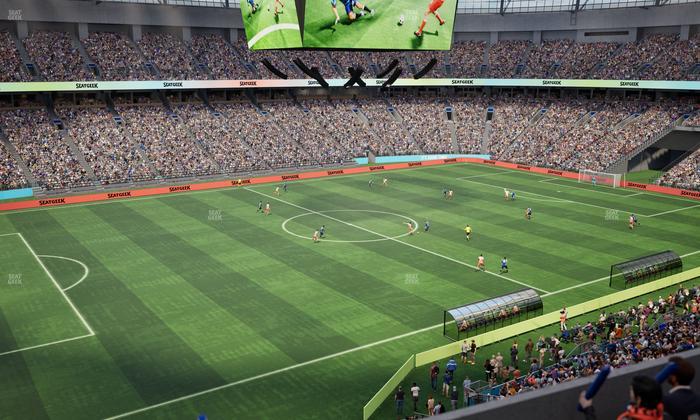 BC Place Stadium - Section 418 Seat View