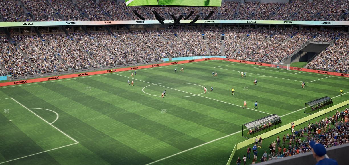 BC Place Stadium - Section 419 Seat View