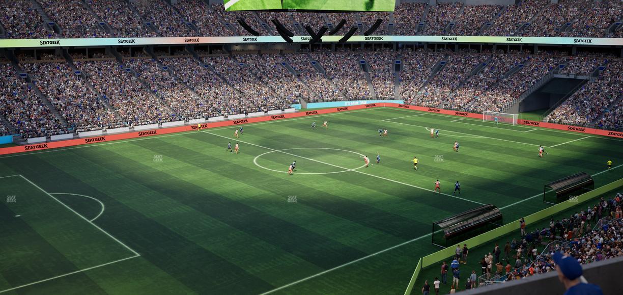 BC Place Stadium - Section 419 Seat View