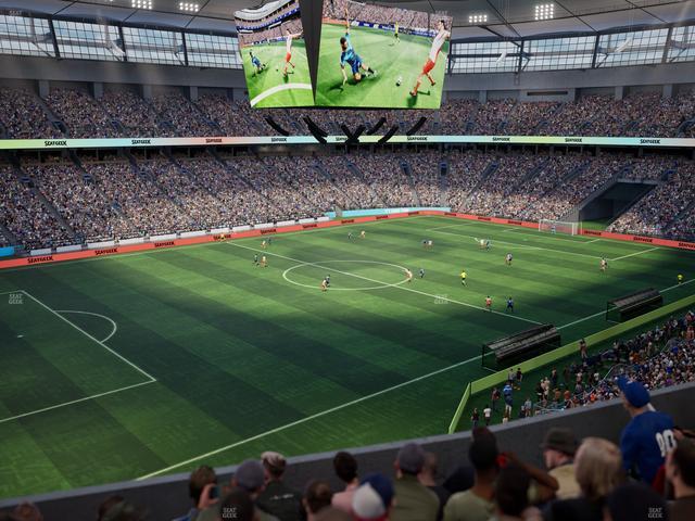 BC Place Stadium - Section 419 Seat View