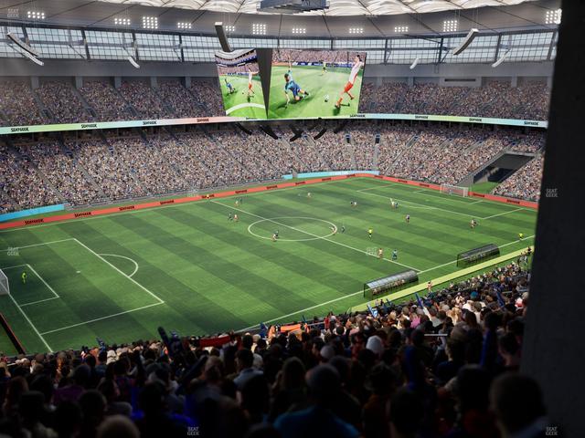 BC Place Stadium - Section 419 Seat View