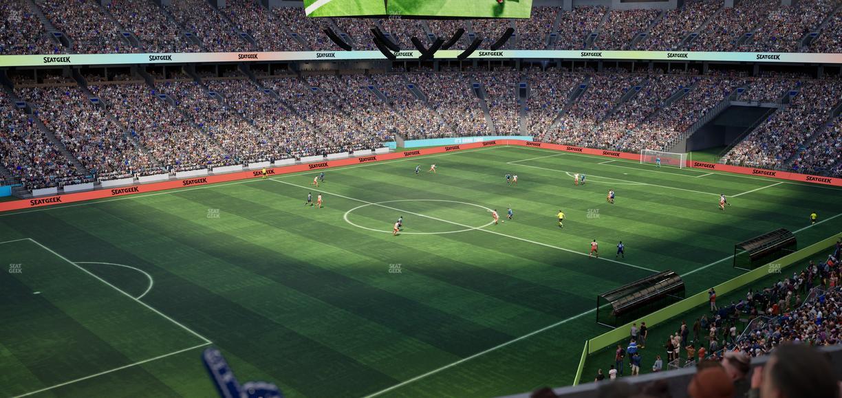 BC Place Stadium - Section 420 Seat View