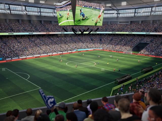 BC Place Stadium - Section 420 Seat View