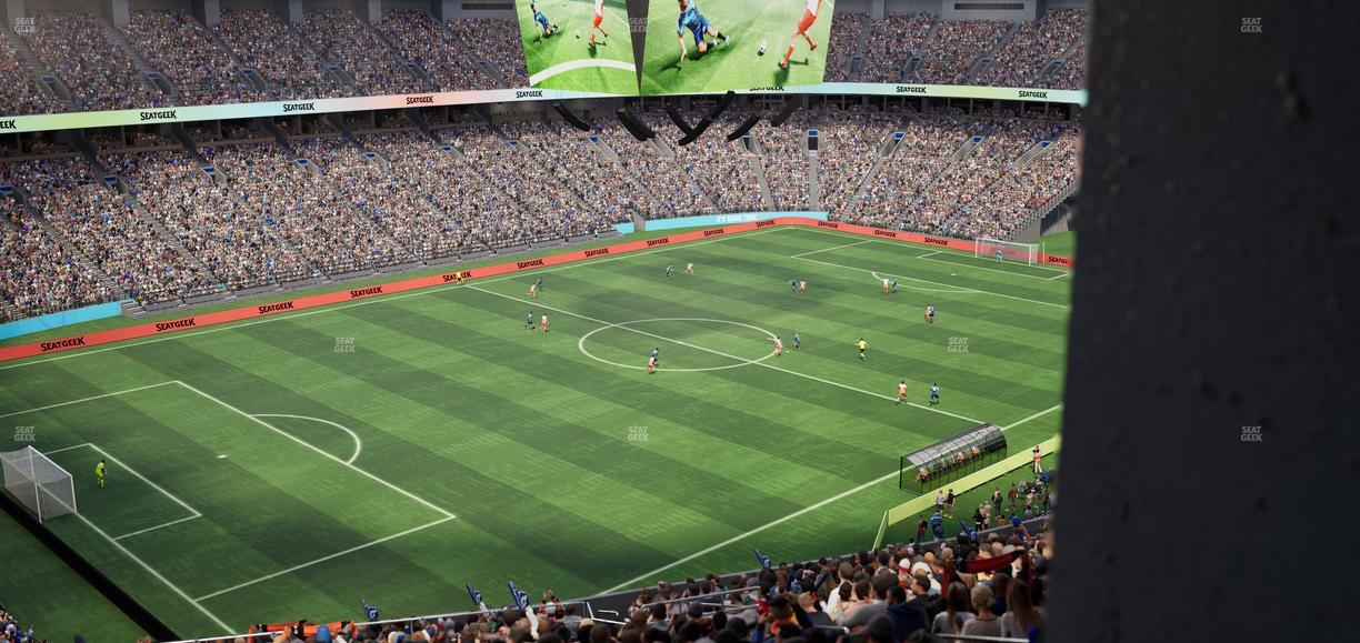 BC Place Stadium - Section 420 Seat View