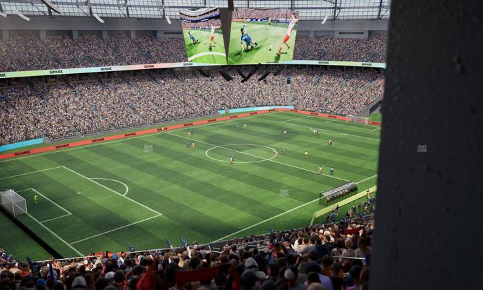 BC Place Stadium - Section 420 Seat View