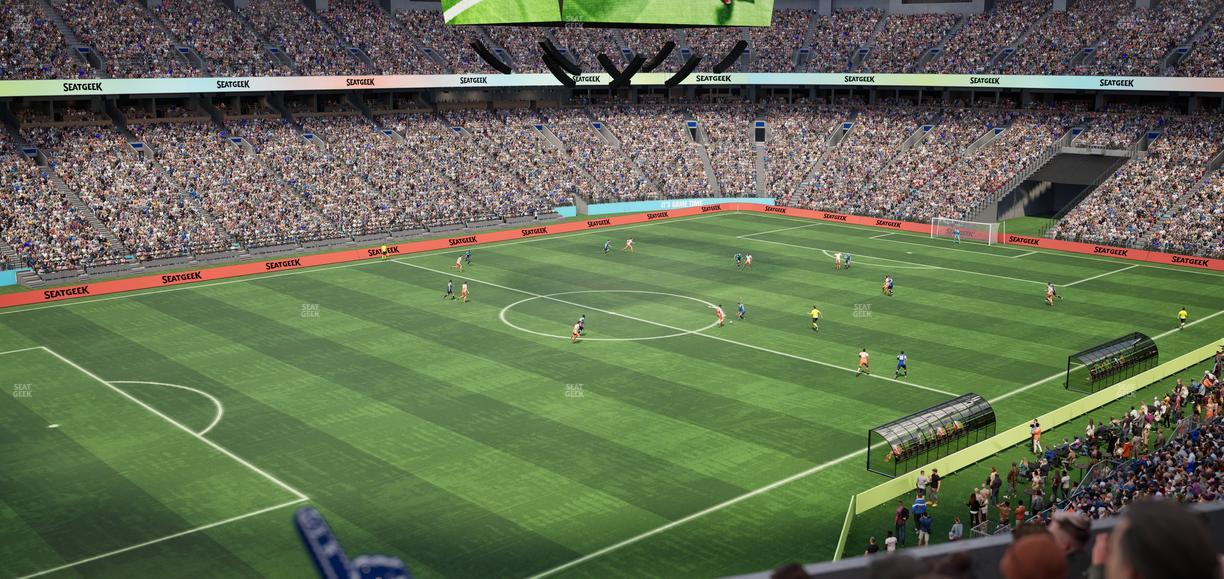 BC Place Stadium - Section 420 Seat View