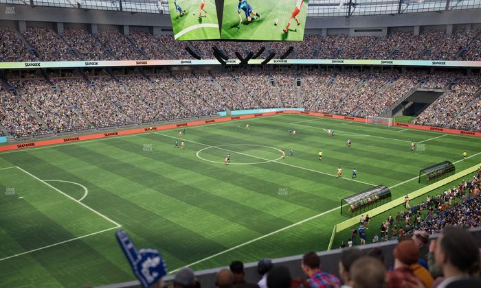 BC Place Stadium - Section 420 Seat View