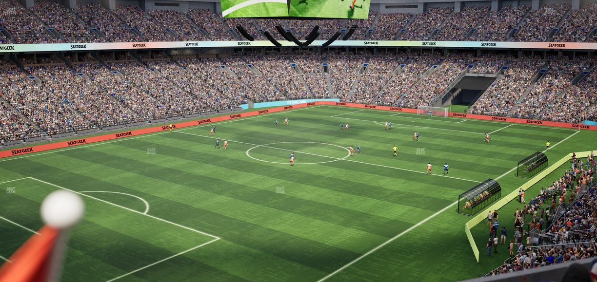 BC Place Stadium - Section 421 Seat View