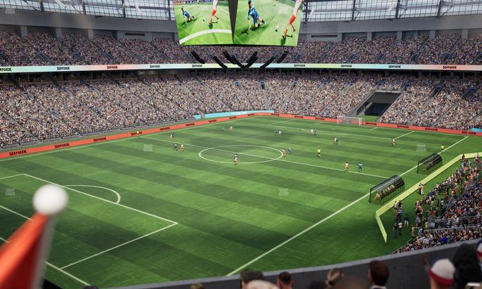 BC Place Stadium - Section 421 Seat View