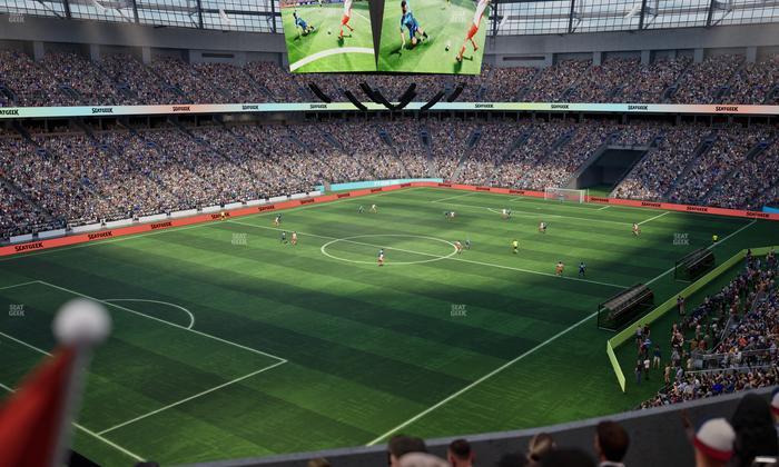 BC Place Stadium - Section 421 Seat View