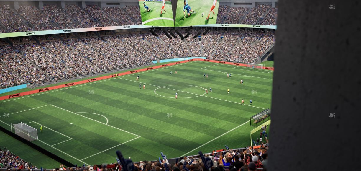 BC Place Stadium - Section 421 Seat View