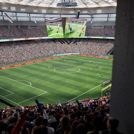 BC Place Stadium - Section 421 Seat View