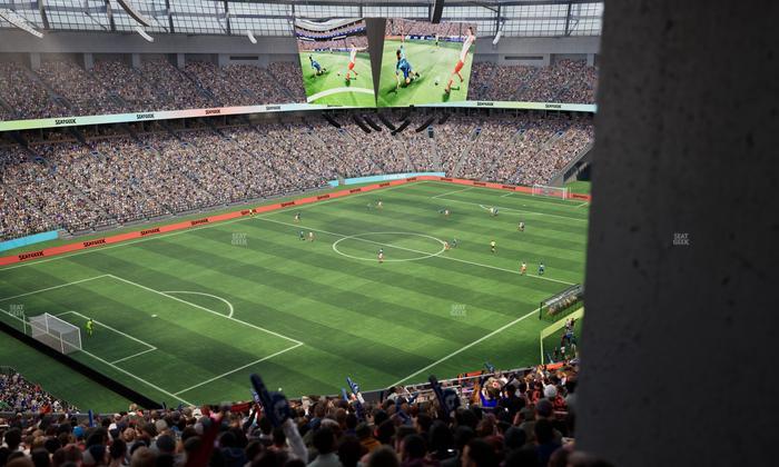 BC Place Stadium - Section 421 Seat View