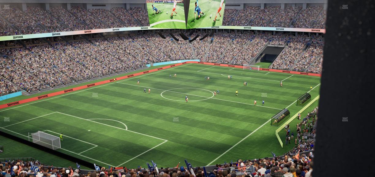 BC Place Stadium - Section 422 Seat View