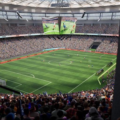 BC Place Stadium - Section 422 Seat View