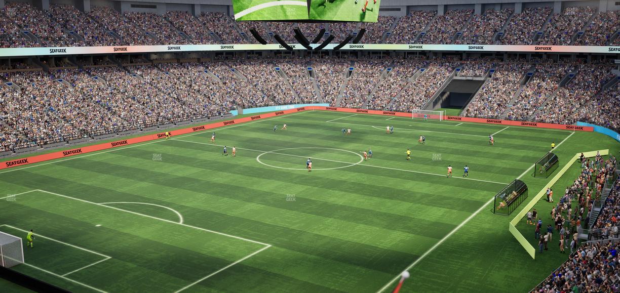 BC Place Stadium - Section 422 Seat View