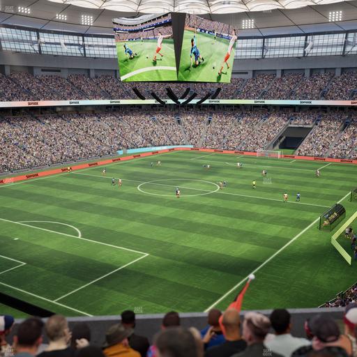 BC Place Stadium - Section 422 Seat View