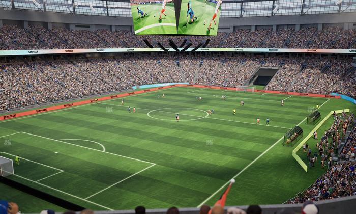 BC Place Stadium - Section 422 Seat View