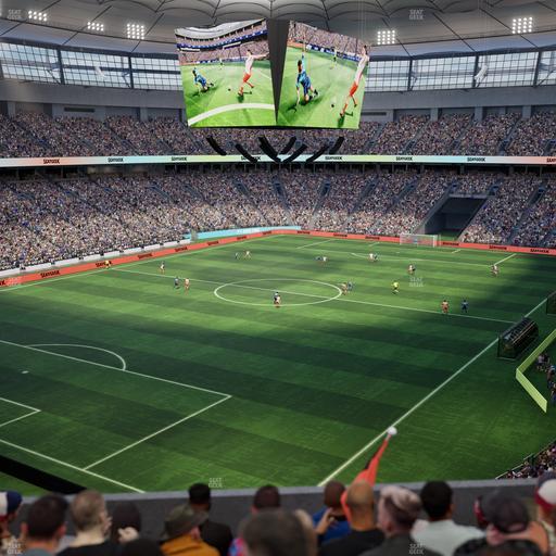 BC Place Stadium - Section 422 Seat View