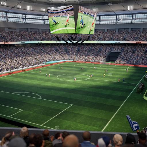 BC Place Stadium - Section 423 Seat View