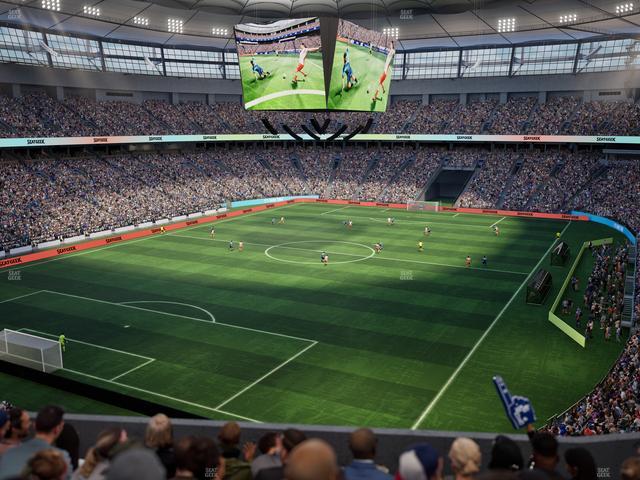 BC Place Stadium - Section 423 Seat View