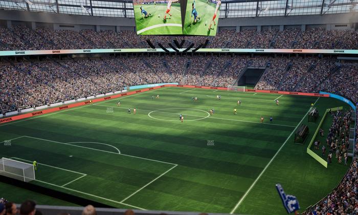 BC Place Stadium - Section 423 Seat View