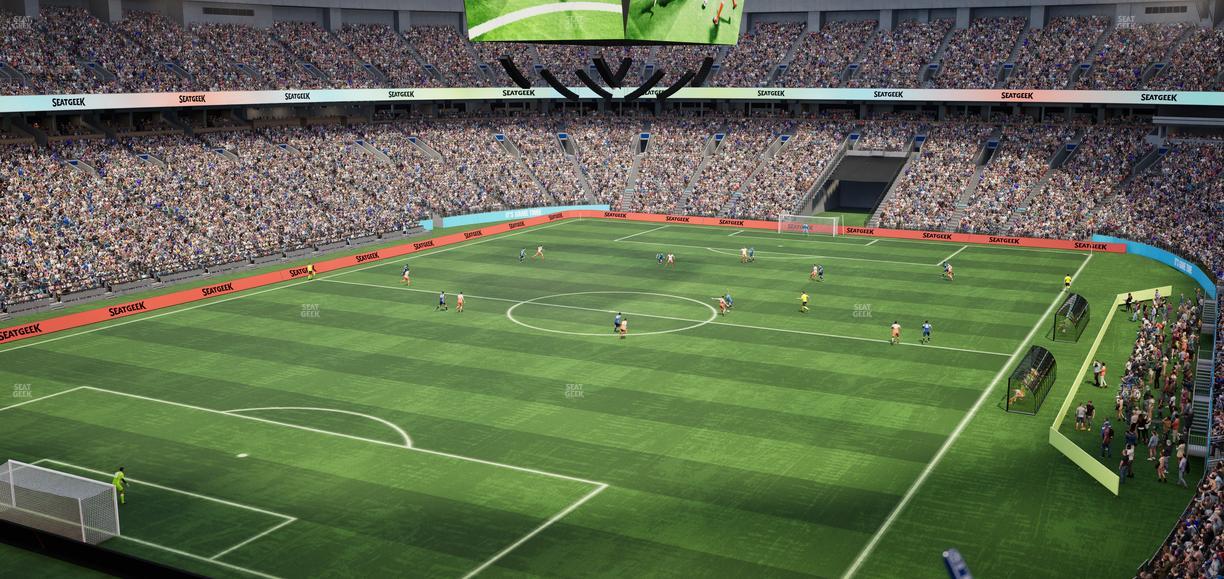 BC Place Stadium - Section 423 Seat View