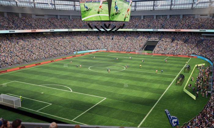 BC Place Stadium - Section 423 Seat View