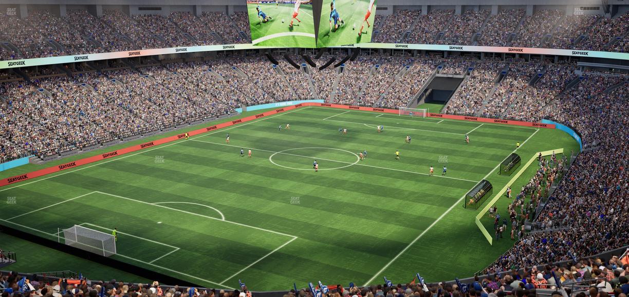 BC Place Stadium - Section 423 Seat View