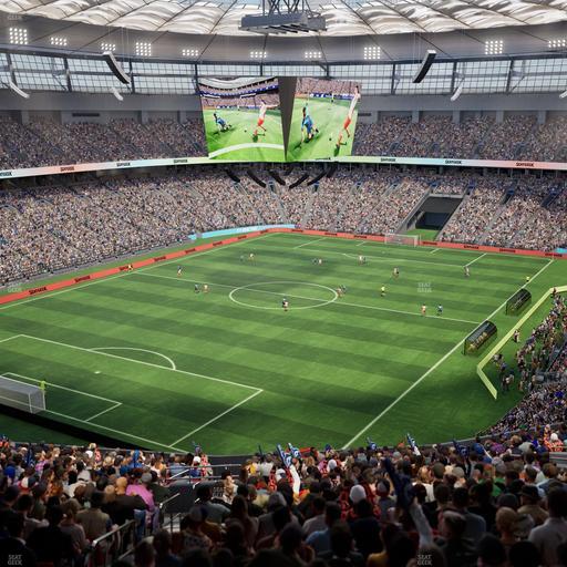 BC Place Stadium - Section 423 Seat View