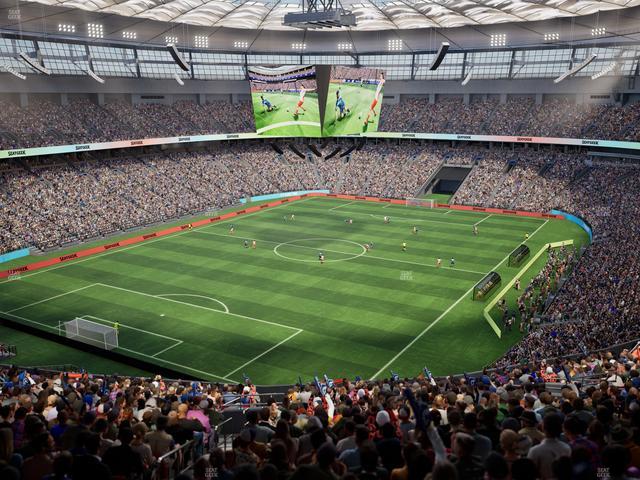 BC Place Stadium - Section 423 Seat View