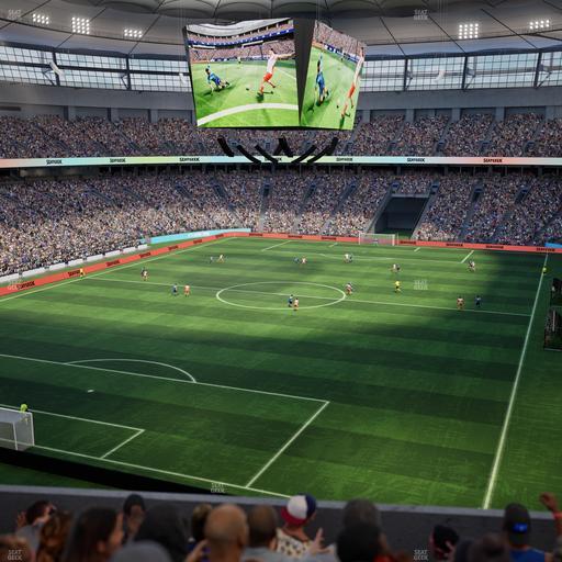 BC Place Stadium - Section 424 Seat View