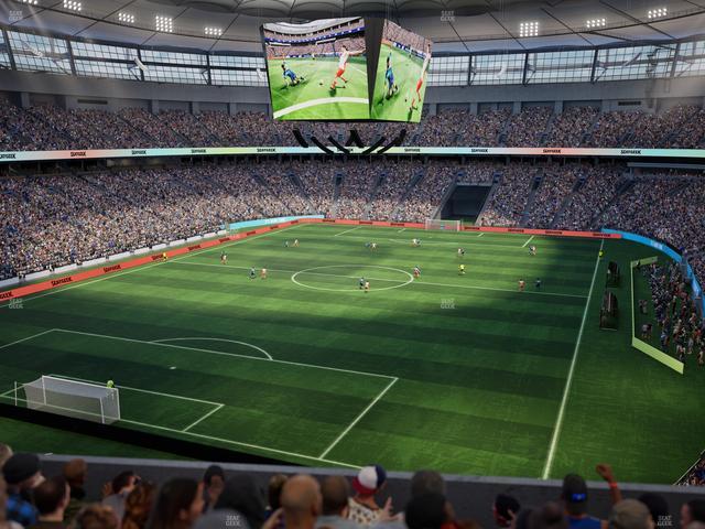 BC Place Stadium - Section 424 Seat View
