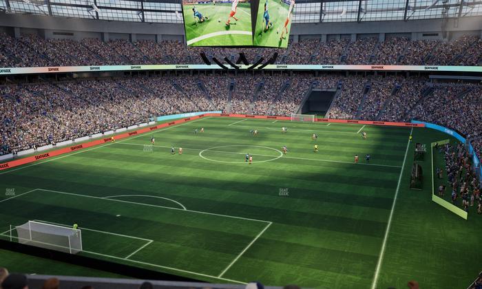 BC Place Stadium - Section 424 Seat View