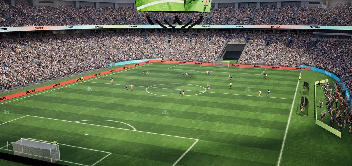 BC Place Stadium - Section 424 Seat View