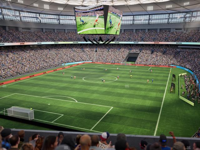 BC Place Stadium - Section 424 Seat View BC Place Stadium - Section 424 Seat View