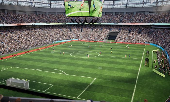 BC Place Stadium - Section 424 Seat View