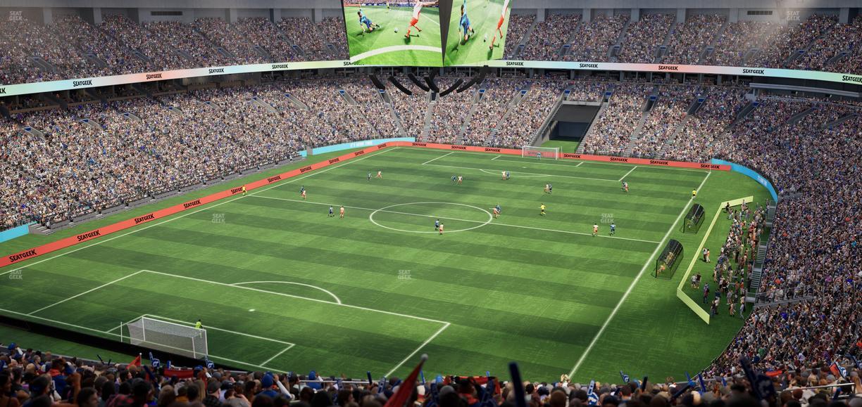 BC Place Stadium - Section 424 Seat View