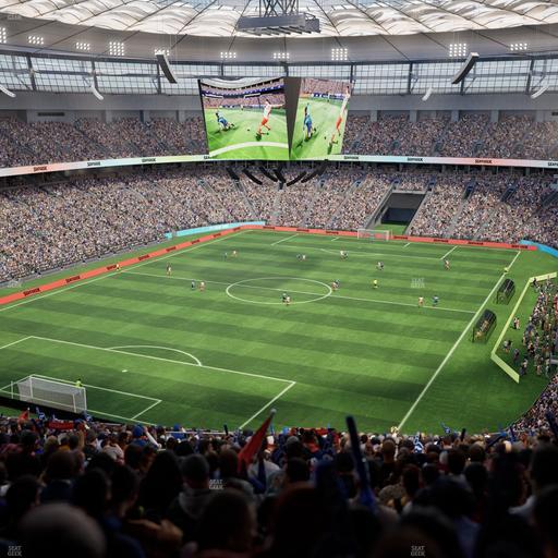 BC Place Stadium - Section 424 Seat View