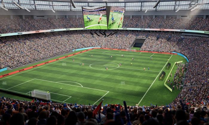 BC Place Stadium - Section 424 Seat View