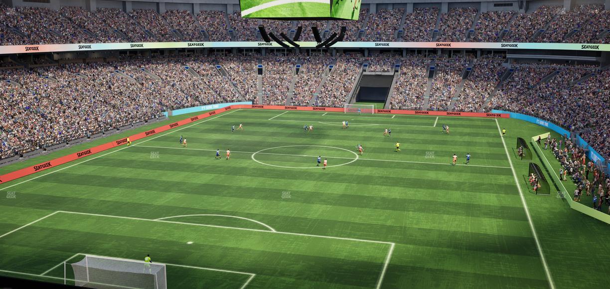 BC Place Stadium - Section 425 Seat View