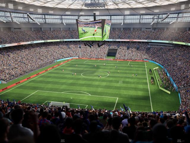 BC Place Stadium - Section 425 Seat View