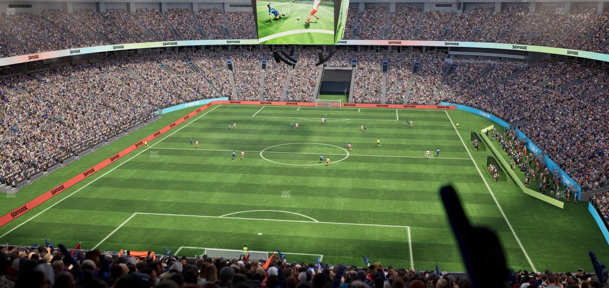 BC Place Stadium - Section 426 Seat View