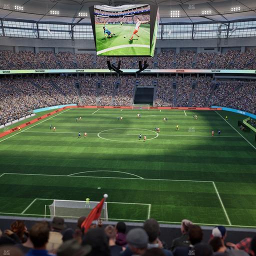 BC Place Stadium - Section 427 Seat View