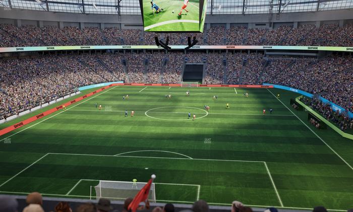 BC Place Stadium - Section 427 Seat View