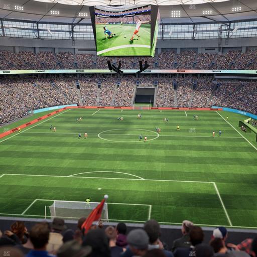 BC Place Stadium - Section 427 Seat View