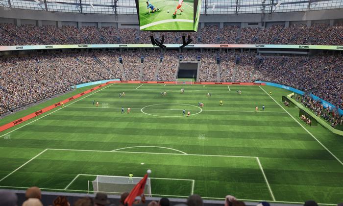 BC Place Stadium - Section 427 Seat View