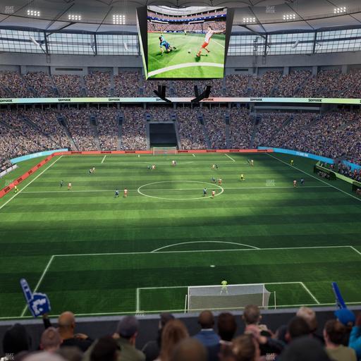 BC Place Stadium - Section 428 Seat View