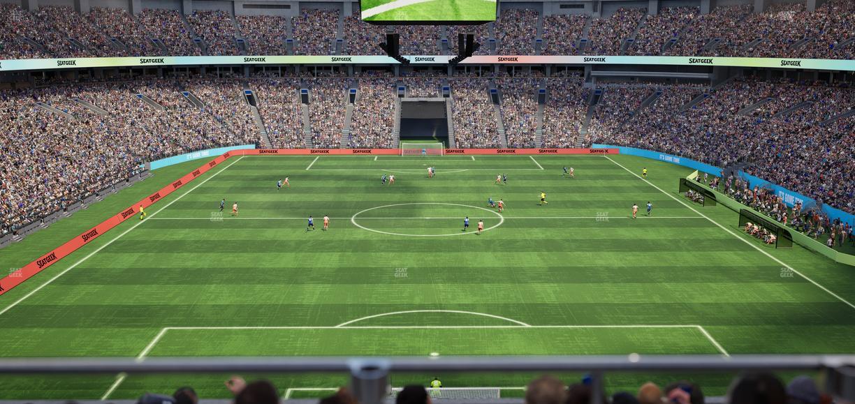 BC Place Stadium - Section 428 Seat View